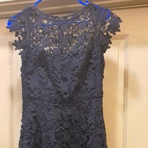 Lace Asymmetric Cocktail Dress